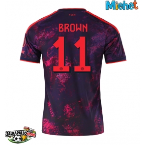 Bayern Munich Nathaniel Brown #11 Kolmaspaita 2026-27 Lyhythihainen